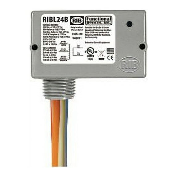 Functional Devices RIBL24B 24VAC/DC Relay Module for Automation & Control Systems