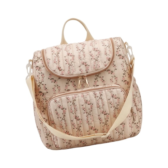 Functional Diaper Toted Backpack Offering Dedicated Insulated Sections ...