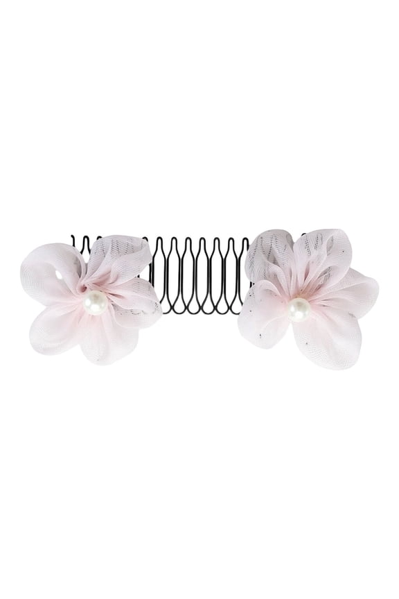 Functional Hair Barrette for Styling and Curl Management Easy to Use Accessory for Crafting Messy and Curly Hairstyles Versatile Hair Sorting Tool for Daily Wear,3.74inch,White