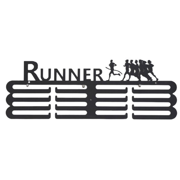 Functional Iron Medals Wall Hanging Shelf Decorative Sports Awards Display Stand