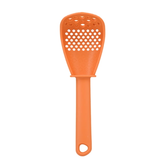 Functional Kitchen Spoons Slotted Silicone Heat Dishwasher Modern Style Polypropylene Material Tableware 8.8X2.6" Home Decor Happy Day!
