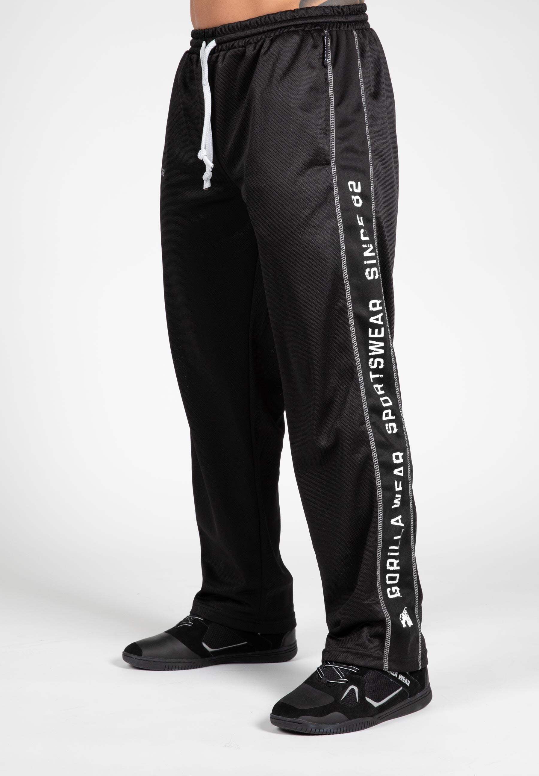 Functional Mesh Pants - Black/White - Walmart.com