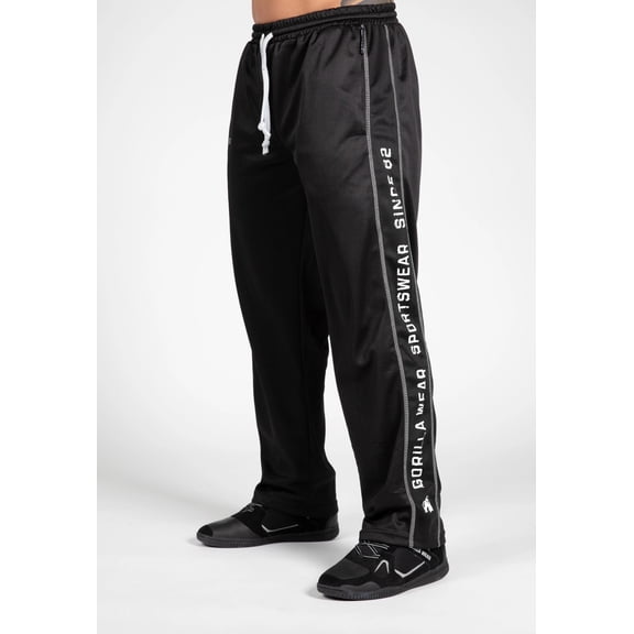 Functional Mesh Pants - Black/White