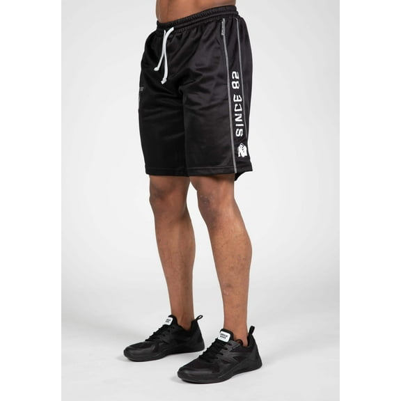 Functional Mesh Shorts - Black/White