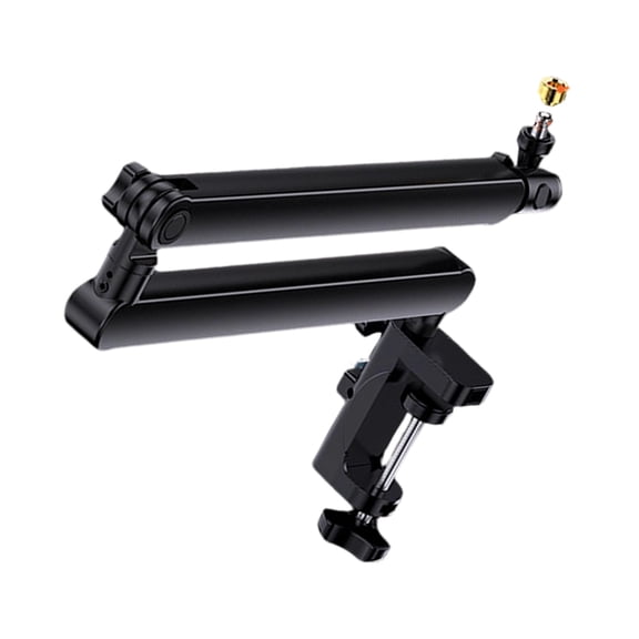Functional Metal Mic Boom Arm Stand Holder With Hide Cable Routing Systems Perfect For Live Broadcast Vocal Recording
