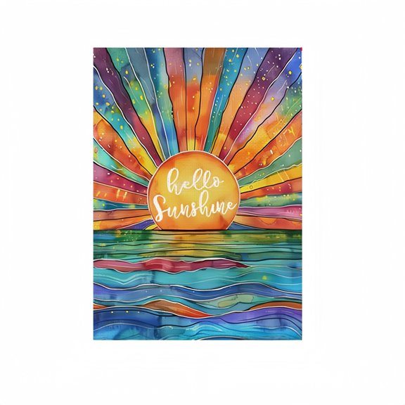 Functional Outdoor Indoor Flag, Super Eye-Catching Banner for Activities and Events, Vibrant Decorative Flag for Celebrations,White - 70x40cm