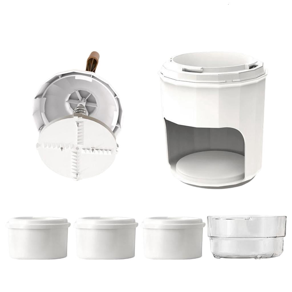 Functional Slushies Machine Manual Ice Shavers with Snow Cone Manual Ice Grinder for Snow Cone and Slushies