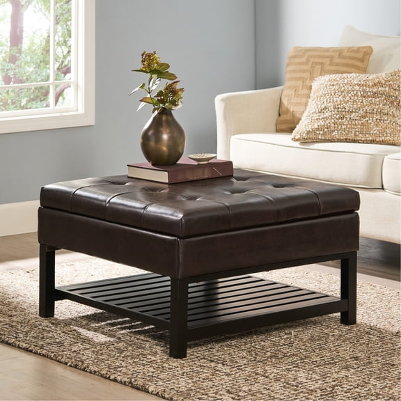Functional Storage Ottoman - Ideal for Bedroom, Organized Space