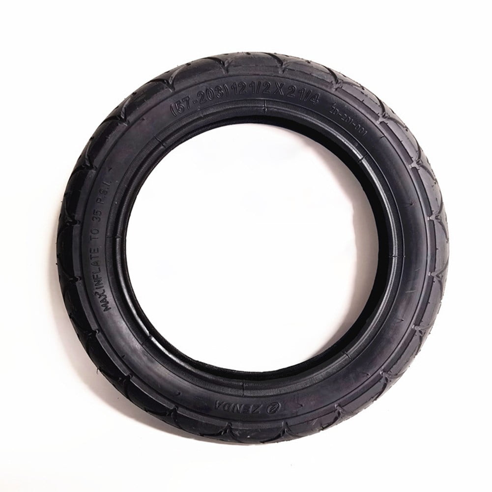 Functional Stroller Tire Stroller Wheels Rubber 1PC Black Scooter ...