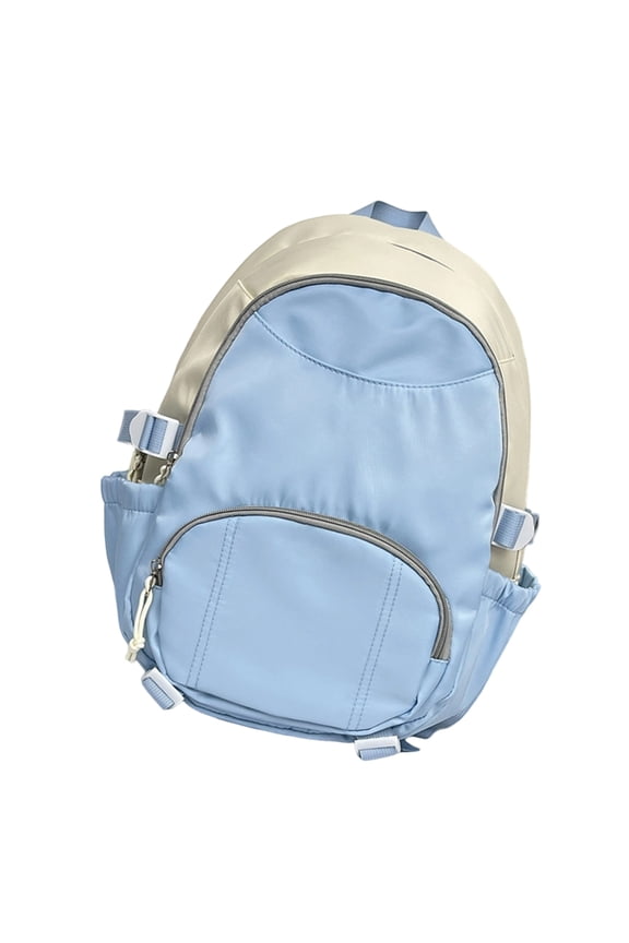Functional Student Backpack Ergonomic Construction School Bag Large Book Bag Adjustable Strap Study Travel Essential
