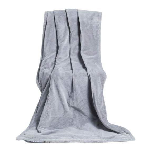 Functional USB Heated Blanket Shawl Soft Microfiber Portable Heating Blanket with Intelligent Temperature Control for Office Car Couch Warmth