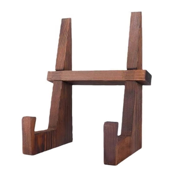Functional Wooden Easel Display Stand Practical Plates Holders for Pictures Photo Frames Books and Decorative Plates