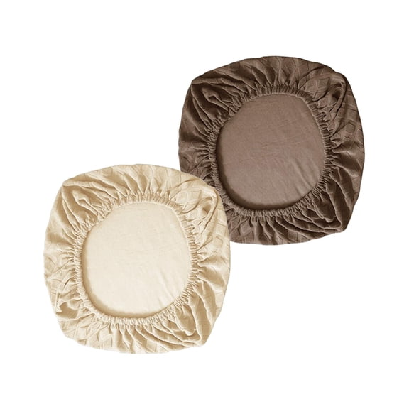 Funda para asiento de silla Comdortable con silla de cocina con borde elástico Estilo R