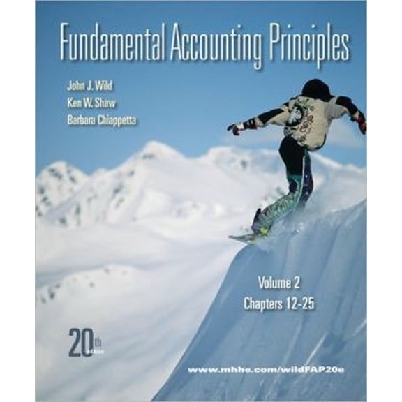 Pre-Owned Fundamental Accounting Principles, Volume 2 : Chapters 12-25