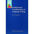 thumbnail image 1 of Pre-Owned Fundamental Considerations in Language Testing (Paperback) 0194370038 9780194370035, 1 of 1