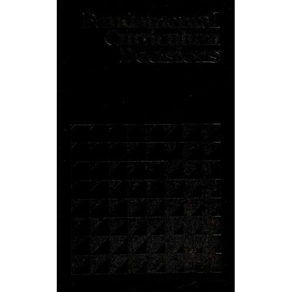 Pre-Owned Fundamental Curriculum Decisions : ASCD 1983 Yearbook (Paperback) 9780871201171