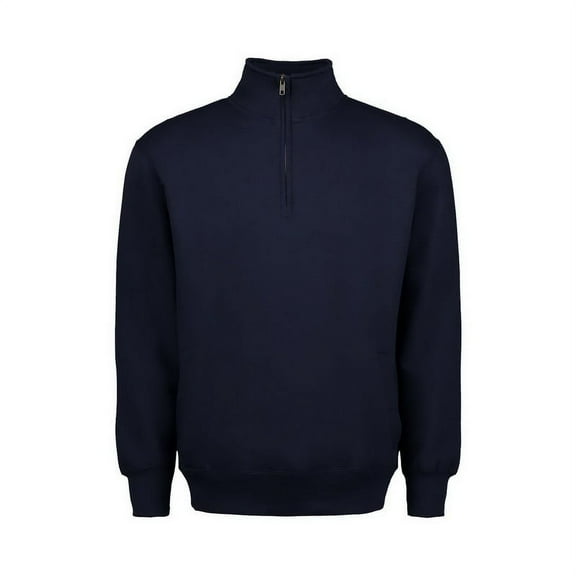 MV Sport 20315 Fundamental Fleece Q Zip-Navy [001]-L