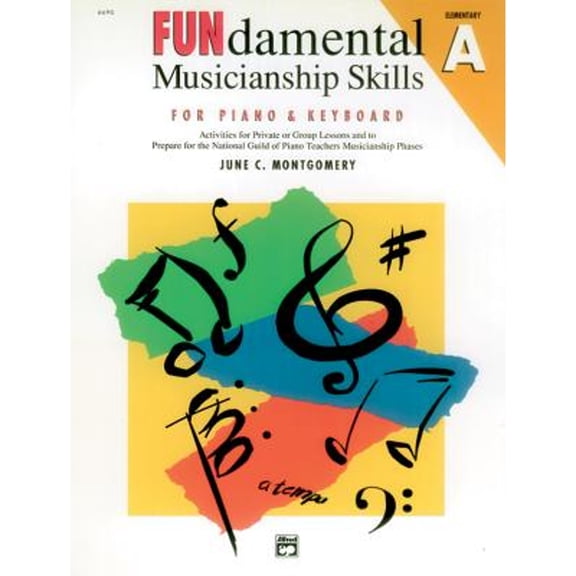Pre-Owned FUNdamental Musicianship Skills, Elementary Level A: Activities for Private or Group Lessons and to Prepare for the National Guild of Piano Teachers ... (Paperback) 0739016105 9780739016107