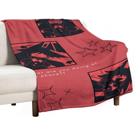 Fundamental Paper Education Fleece Blanket Lightweight Throw Blankets for Sofa Couch Bed Super Soft Cozy Microfiber Blanket