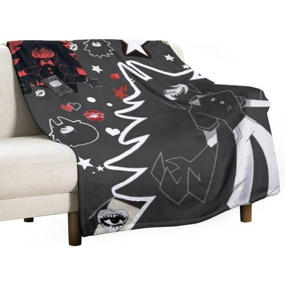 Fundamental Paper Education Fleece Blanket Lightweight Throw Blankets for Sofa Couch Bed Super Soft Cozy Microfiber Blanket