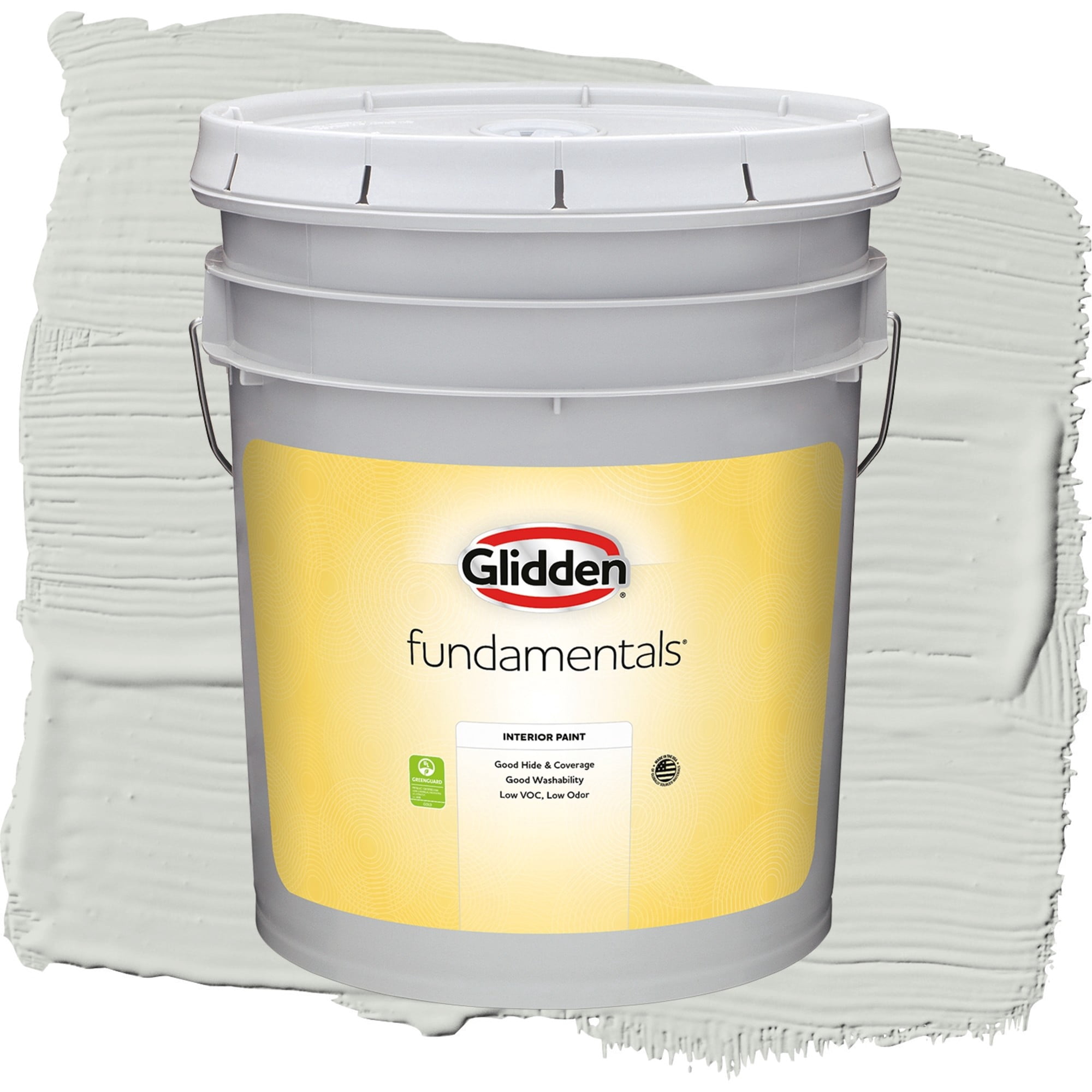 Glidden Fundamentals Afraid Of The Dark Eggshell Interior Paint and Primer, 5 Gallons