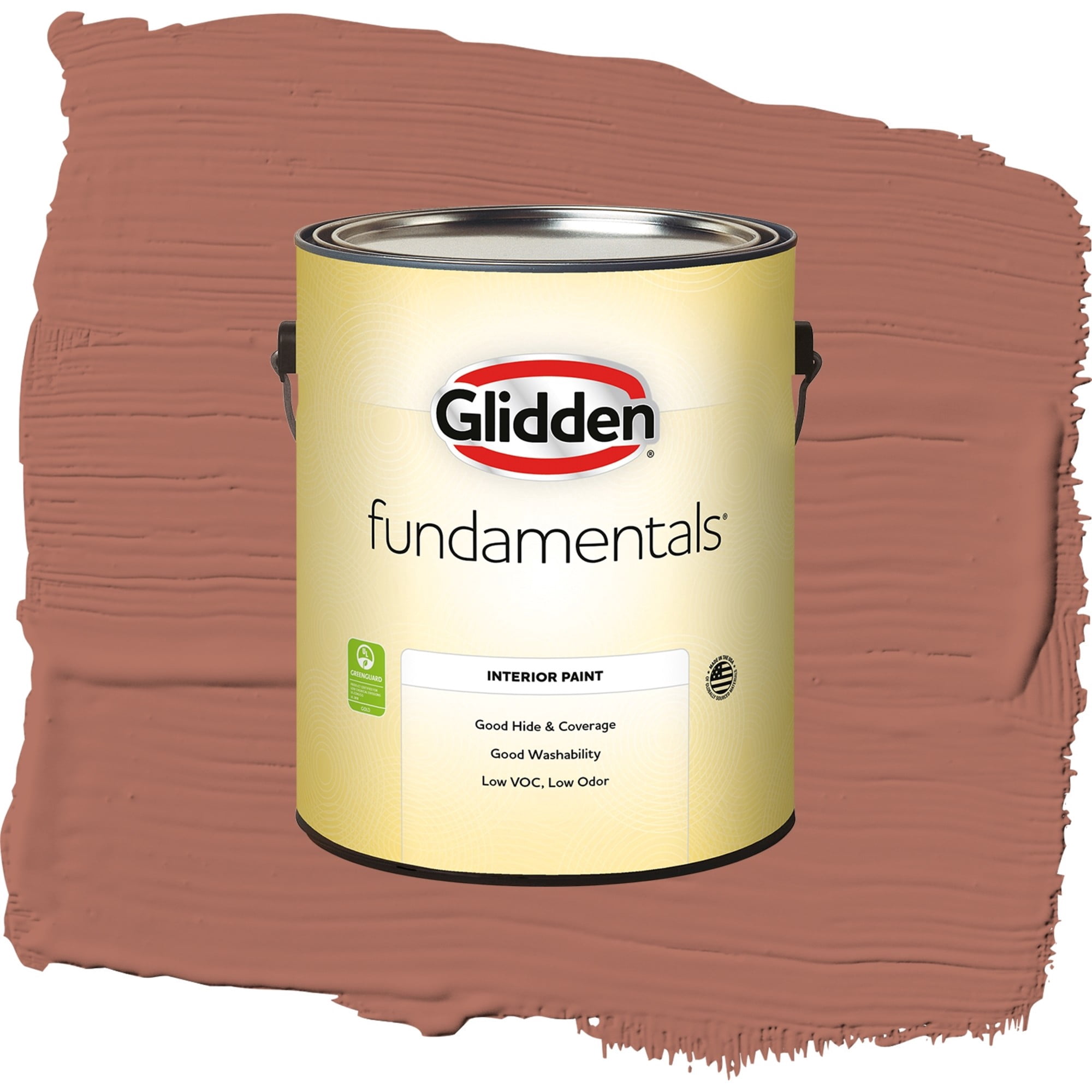Glidden Fundamentals Amaretto Eggshell Interior Paint and Primer, 1 Gallon