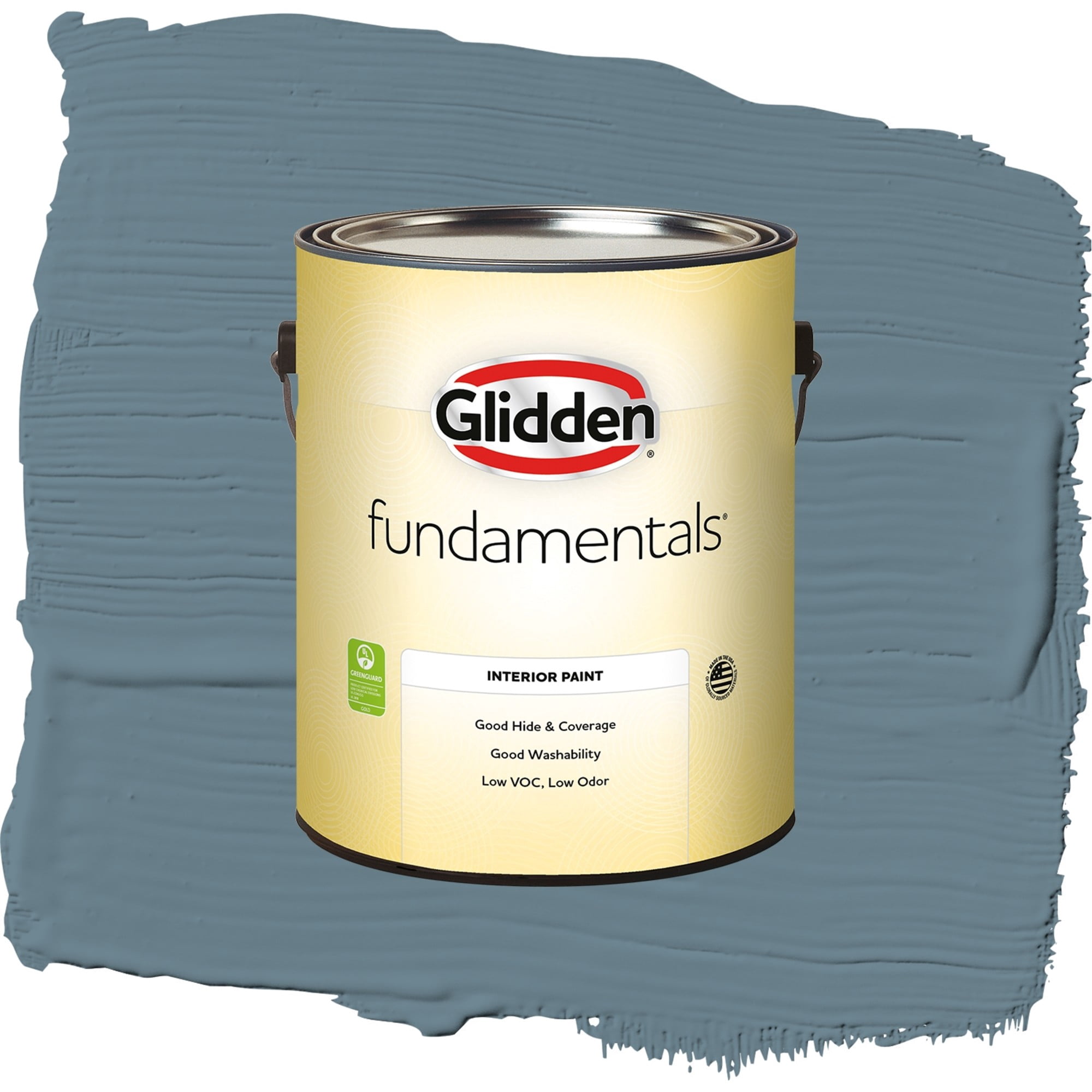 Glidden Fundamentals Artifact Flat Interior Paint and Primer, 1 Gallon