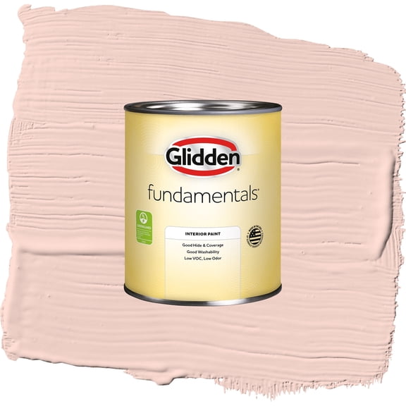 Fundamentals Chic Peach Interior Paint Flat , 1 Quart