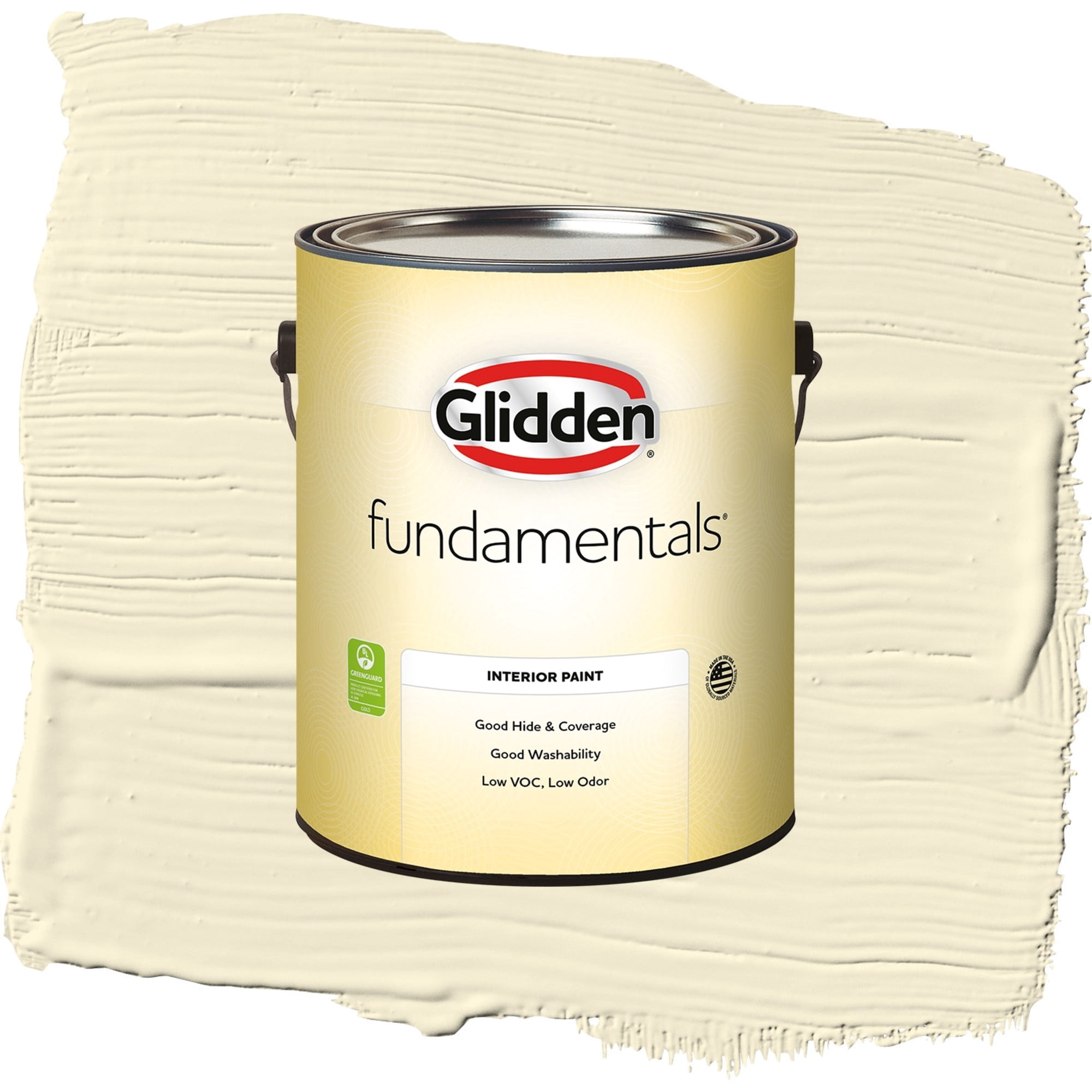 Glidden Fundamentals Crescent Moon Semi Gloss Interior Paint and Primer, 1 Gallon