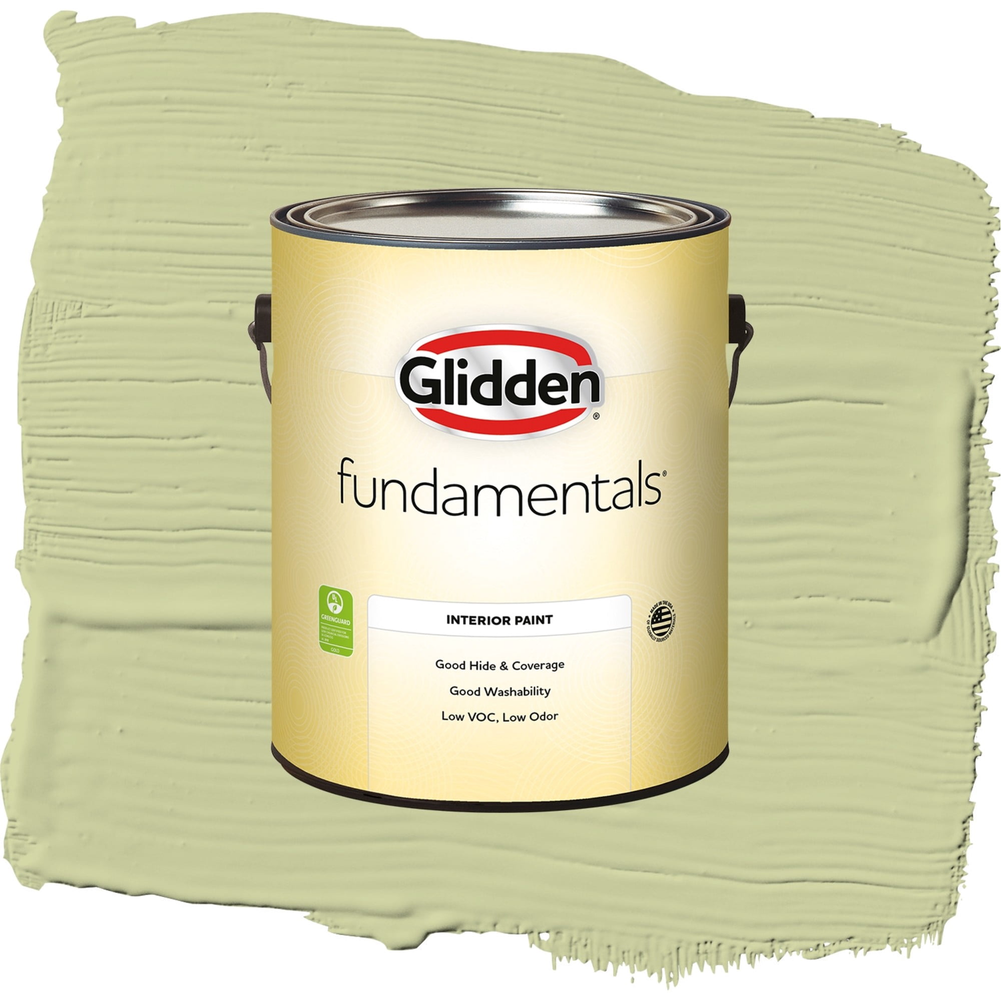 Glidden Fundamentals Dancing Kite Semi Gloss Interior Paint and Primer, 1 Gallon