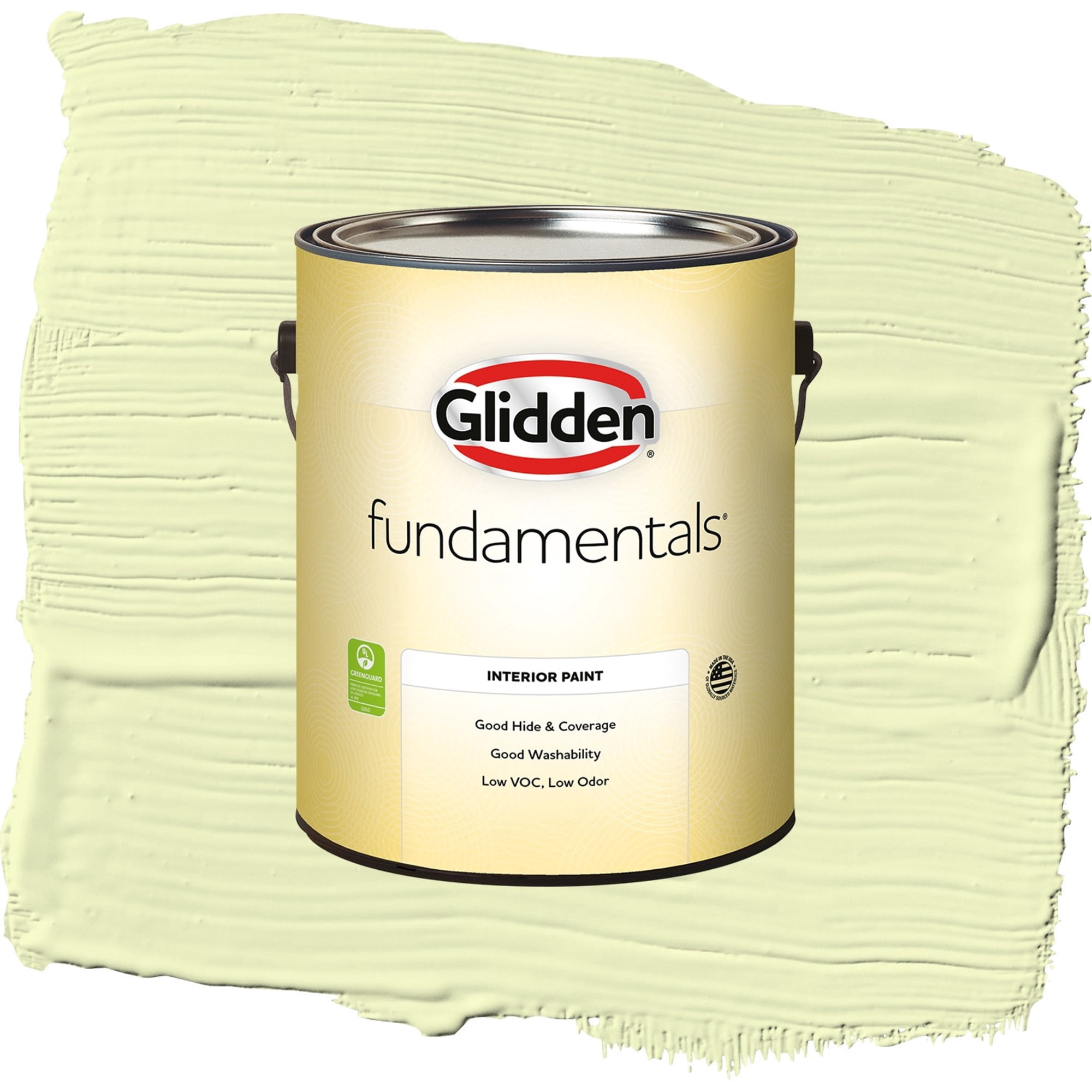 Glidden Fundamentals Delicate Daisy Flat Interior Paint and Primer, 1 Gallon