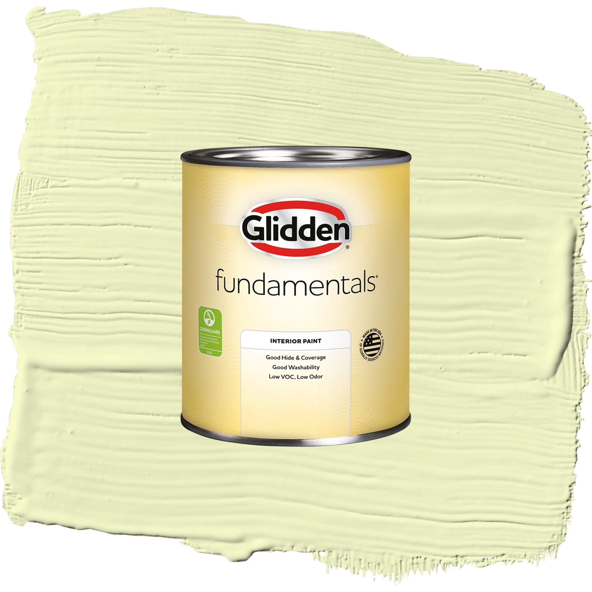 Glidden Fundamentals Delicate Daisy Flat Interior Paint and Primer, 1 Quart
