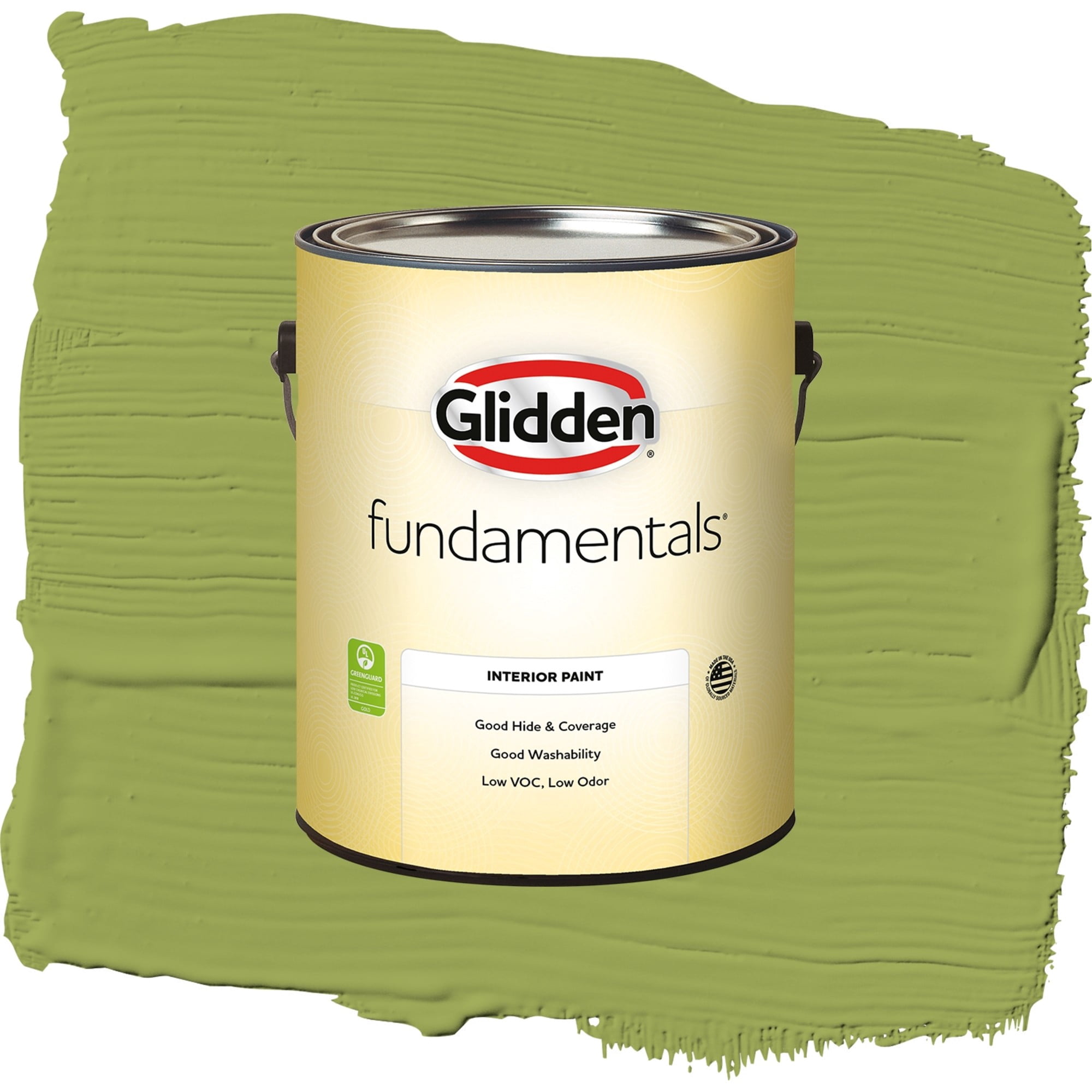 Glidden Fundamentals Do Not Disturb Flat Interior Paint and Primer, 1 Gallon