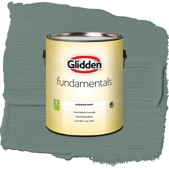 Fundamentals Dwarf Spruce Interior Paint Flat , 1 Gallon