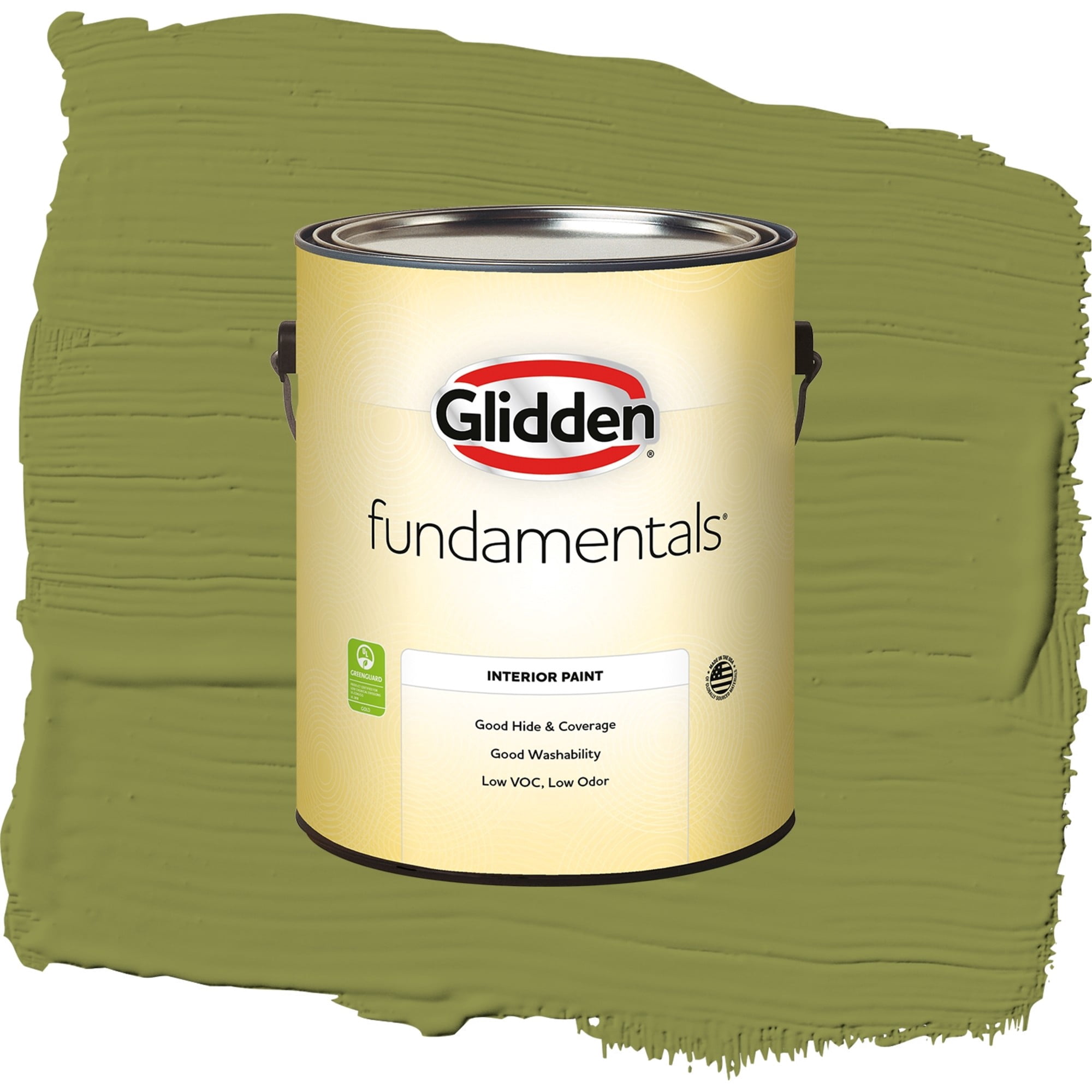 Glidden Fundamentals Enough Is Enough Flat Interior Paint and Primer, 1 Gallon