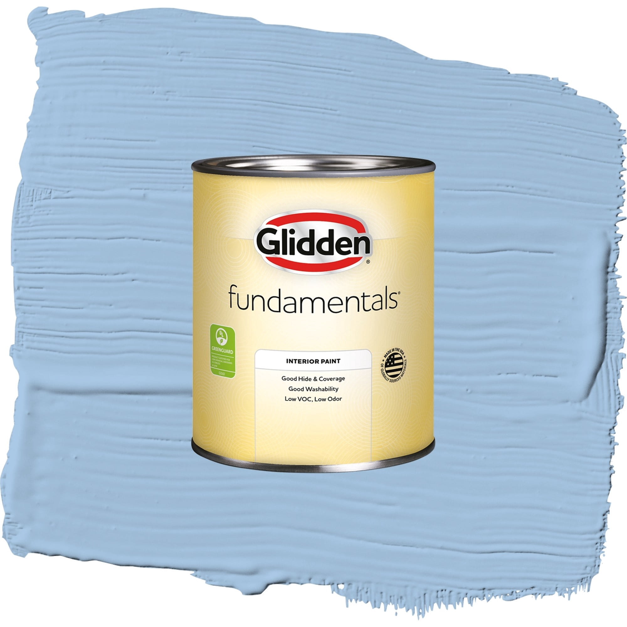 Glidden Fundamentals Everlasting Semi Gloss Interior Paint and Primer, 1 Quart