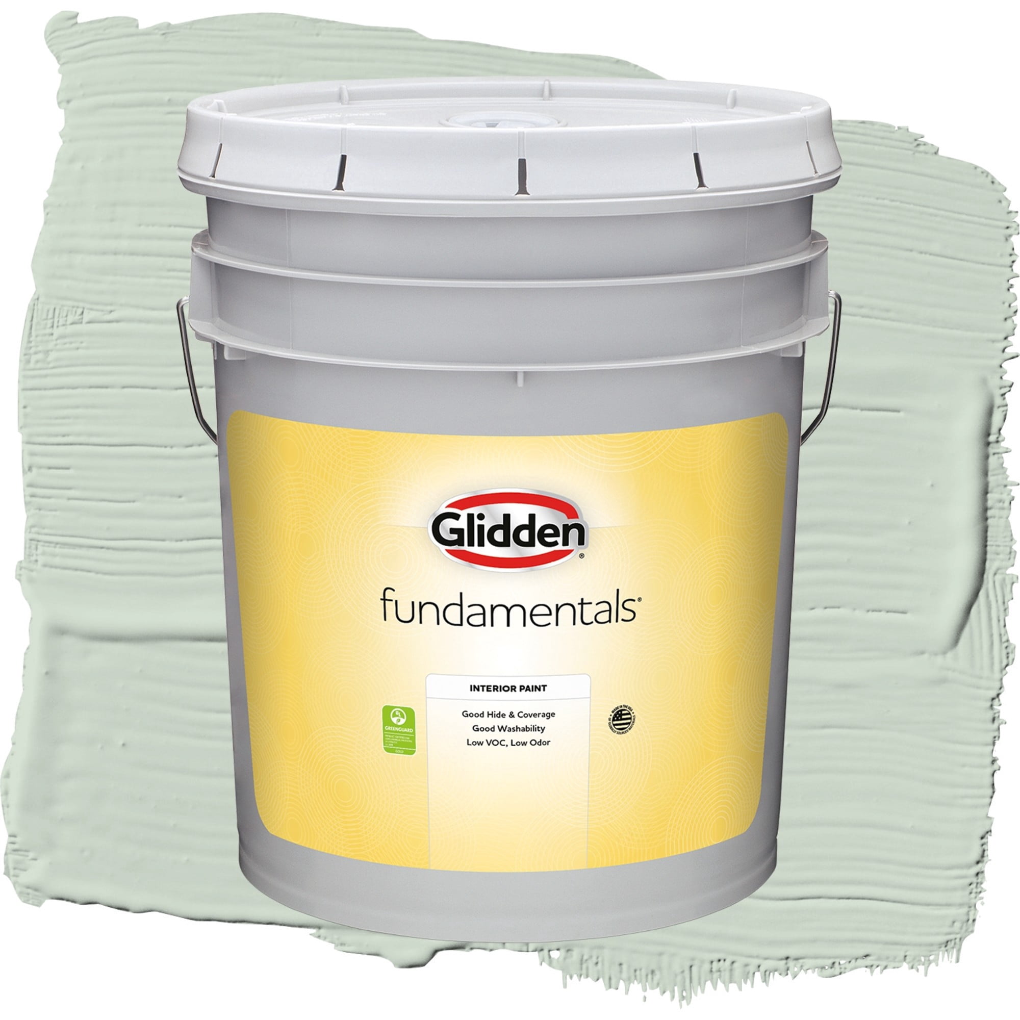 Glidden Fundamentals Falling Star Flat Interior Paint and Primer, 5 Gallons