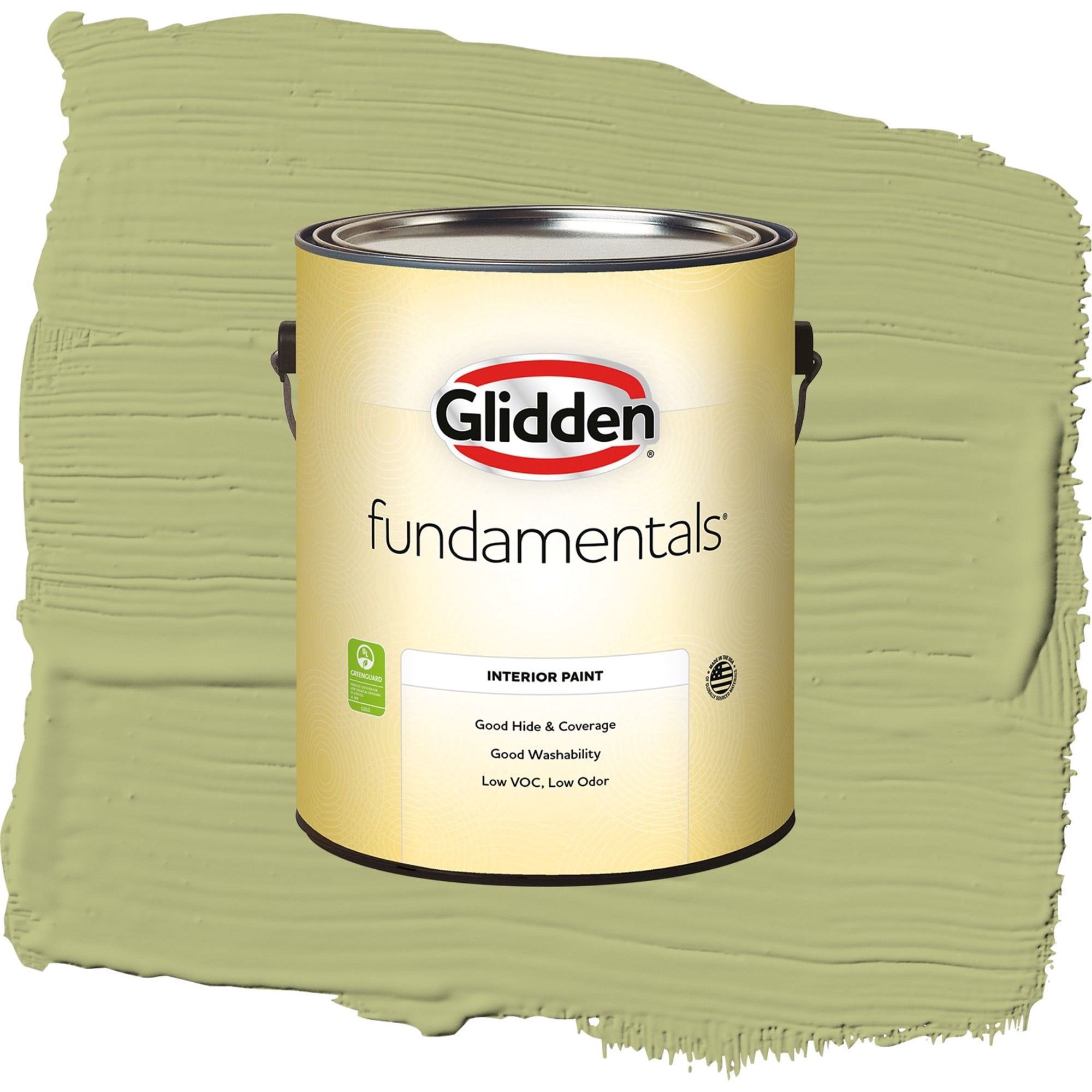 Glidden Fundamentals Fancy Flirt Eggshell Interior Paint and Primer, 1 Gallon