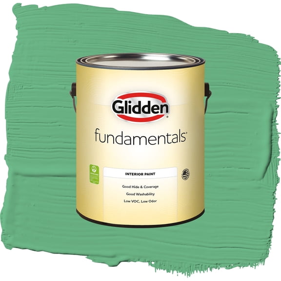 Fundamentals Garden Mint Interior Paint Flat , 1 Gallon