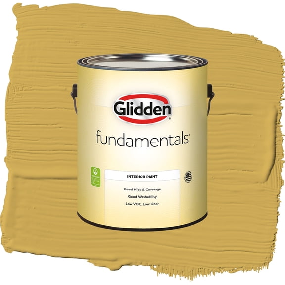 Fundamentals Glorious Gold Interior Paint Flat , 1 Gallon