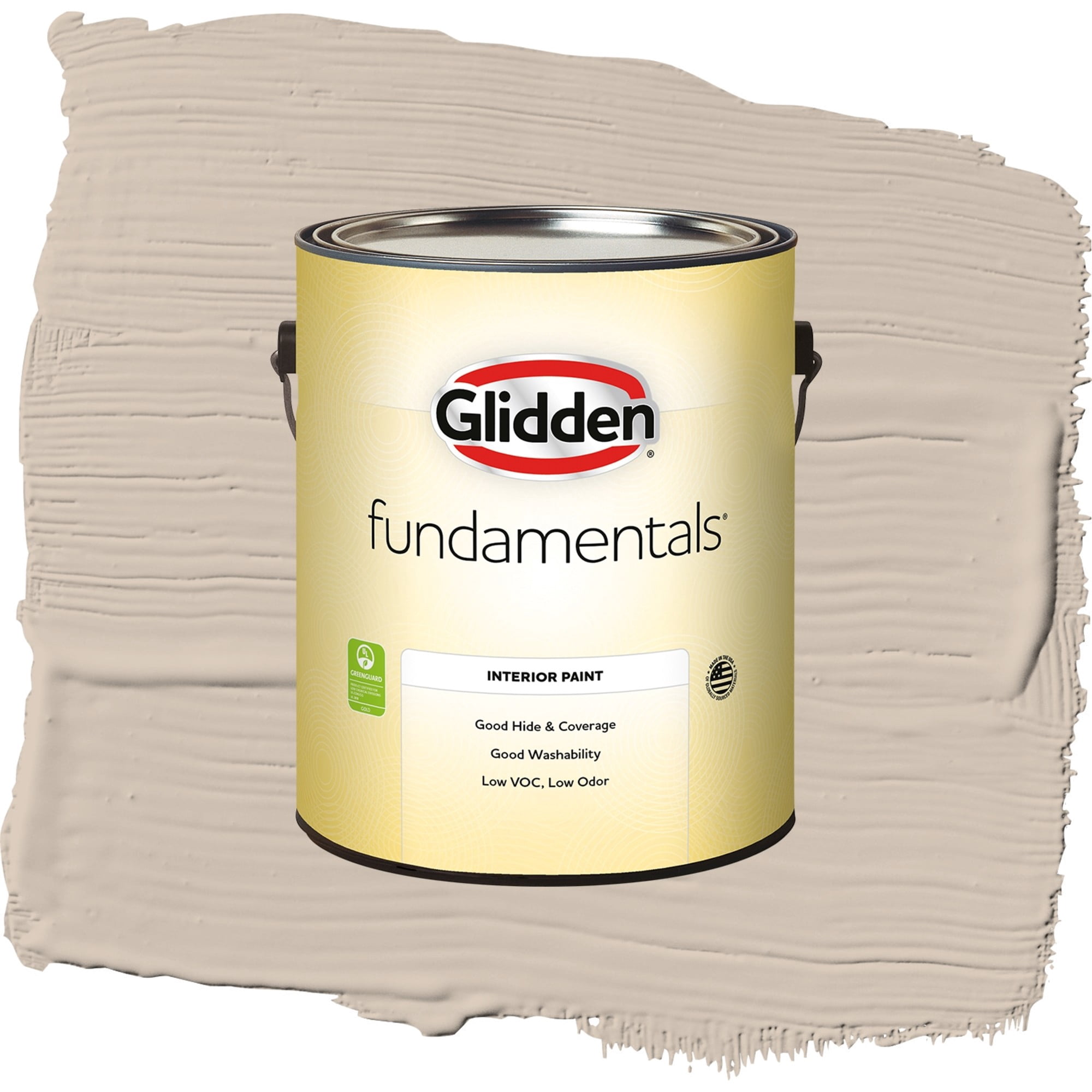 Glidden Fundamentals Gotta Have It Flat Interior Paint and Primer, 1 Gallon