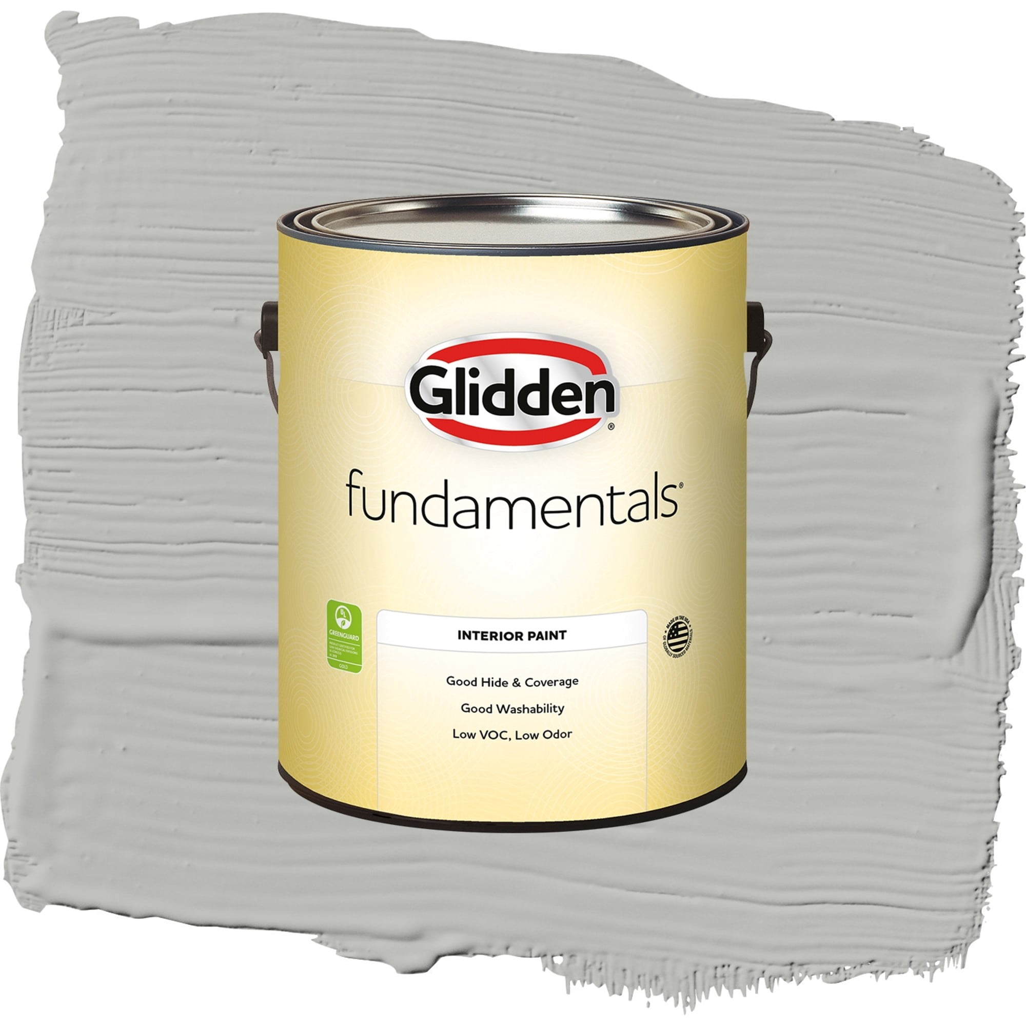 Glidden Fundamentals Half Dome Semi Gloss Interior Paint and Primer, 1 Gallon
