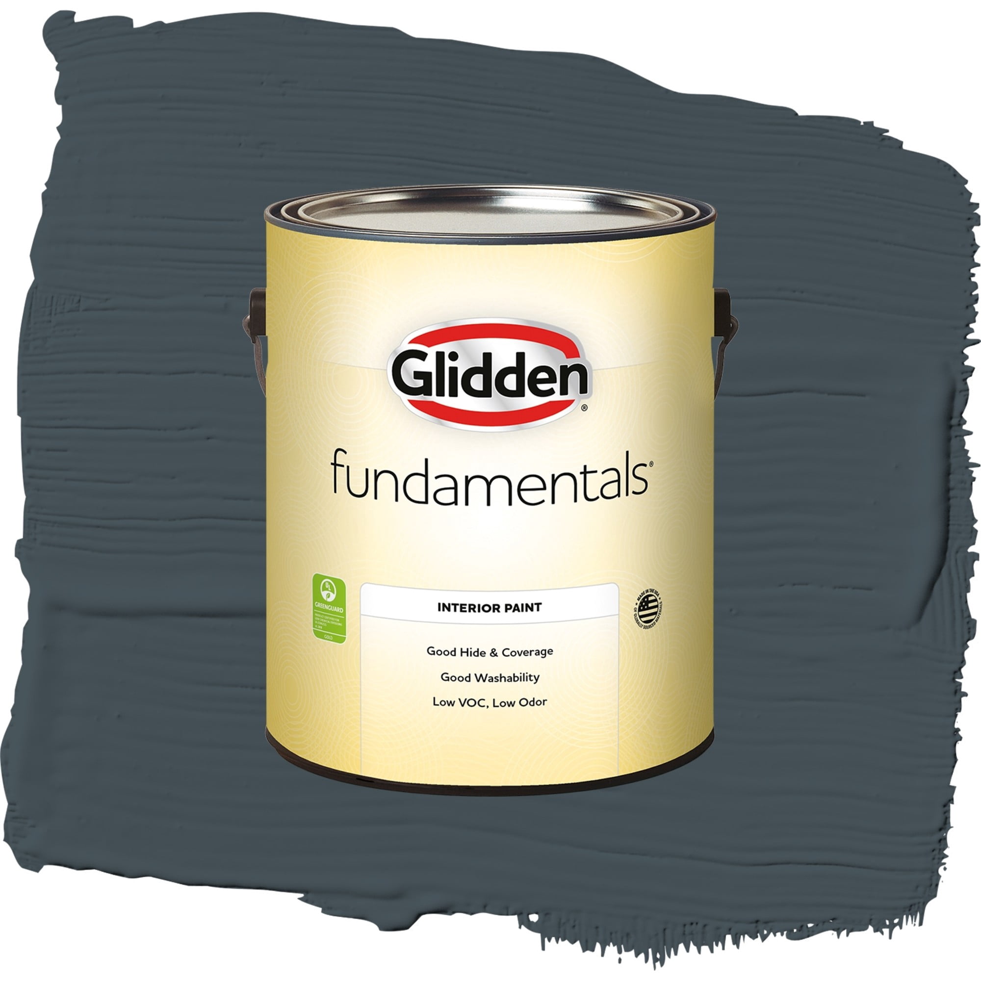Glidden Fundamentals High Salute Flat Interior Paint and Primer, 1 Gallon