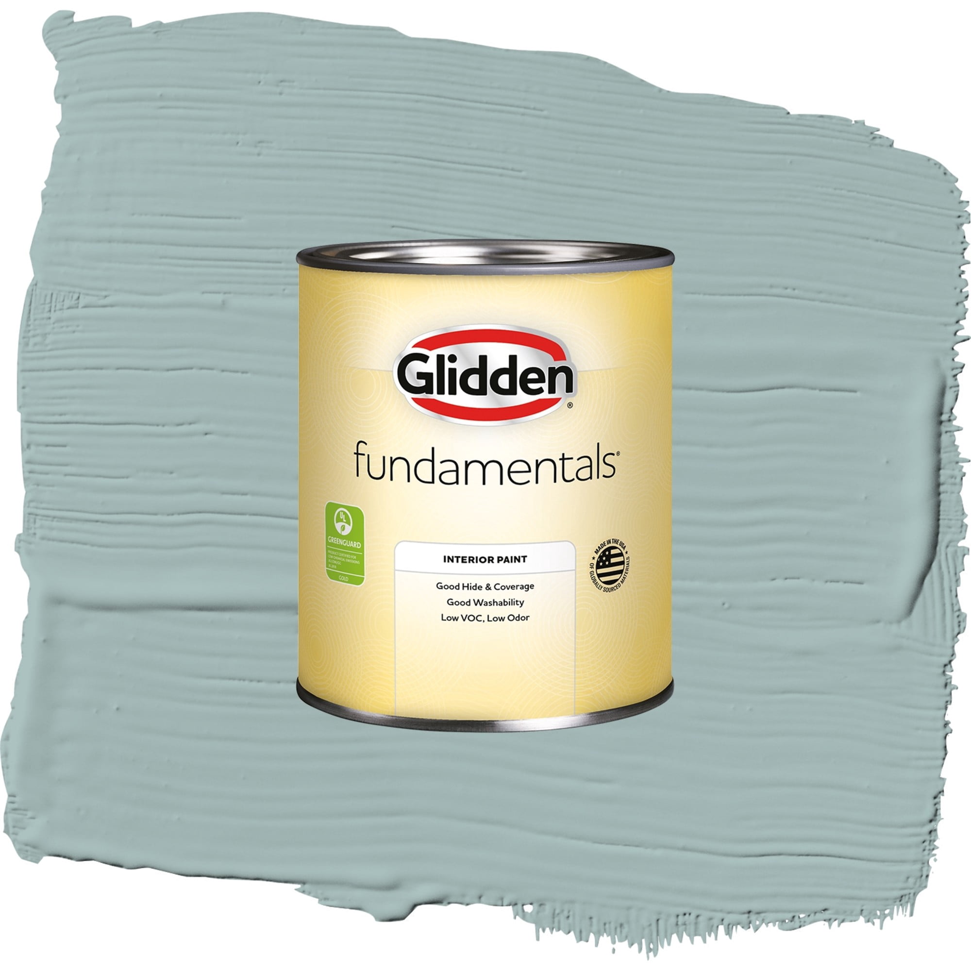 Glidden Fundamentals Holly Glen Eggshell Interior Paint and Primer, 1 Quart