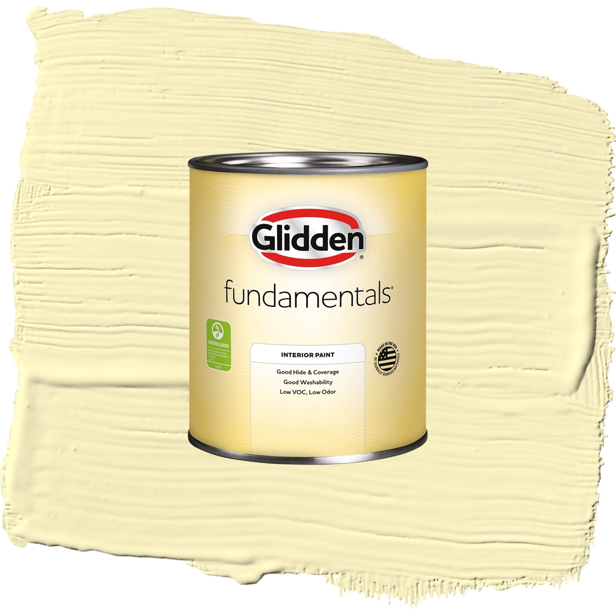 Glidden Fundamentals Joyful Flat Interior Paint and Primer, 1 Quart