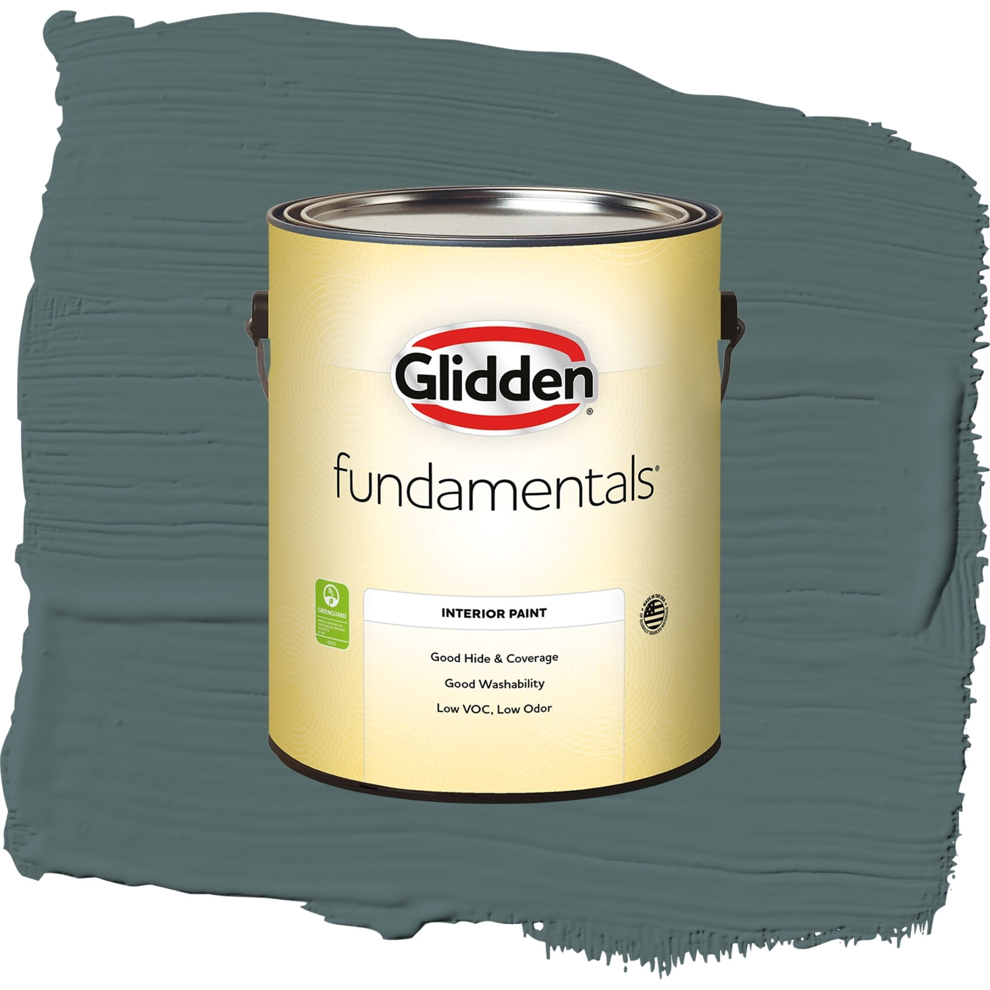 Glidden Fundamentals Juniper Berry Eggshell Interior Paint and Primer, 1 Gallon