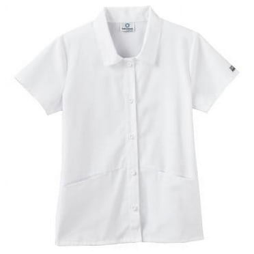 Fundamentals Ladies Snap Front Top