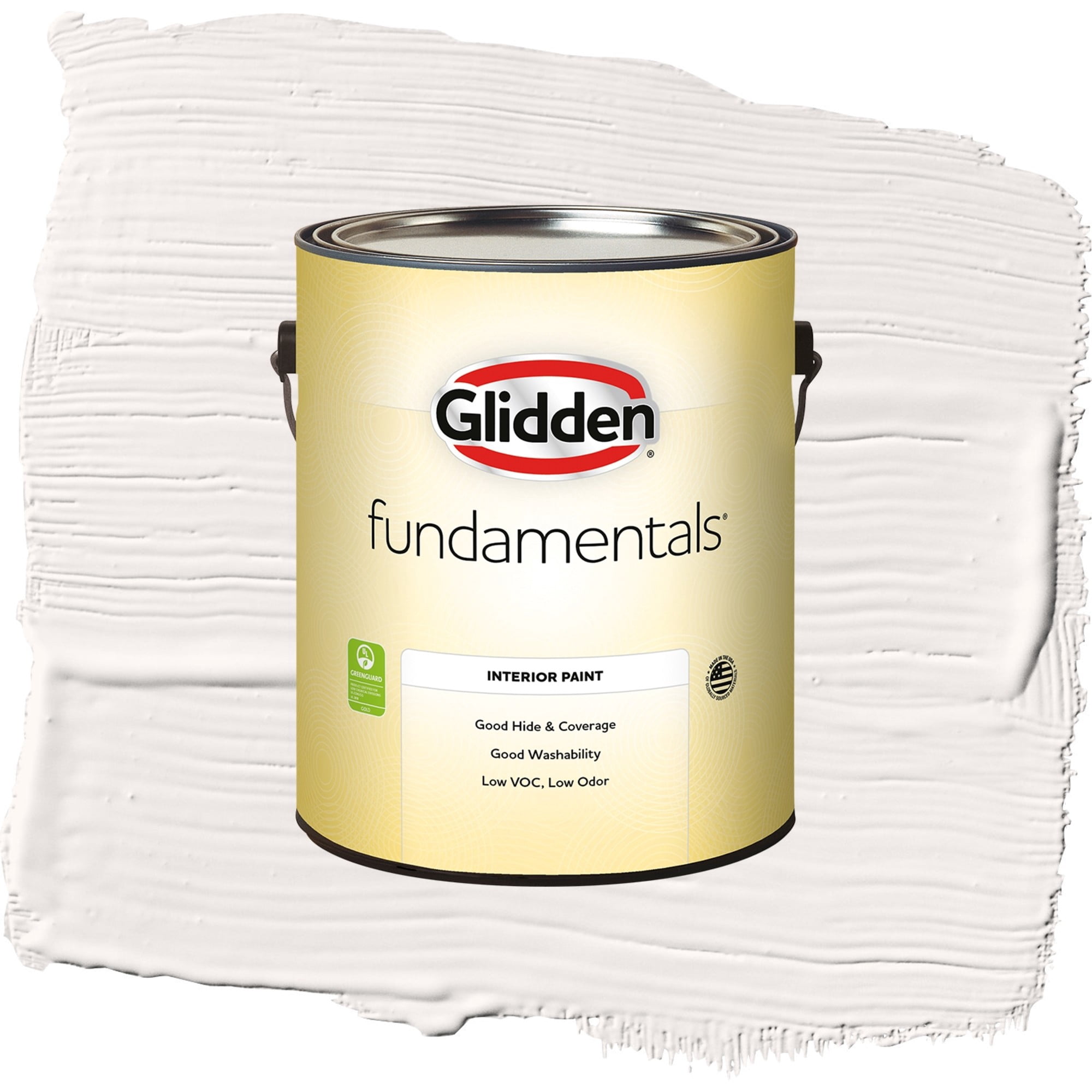 Glidden Fundamentals Lauren's Lace Semi Gloss Interior Paint and Primer, 1 Gallon