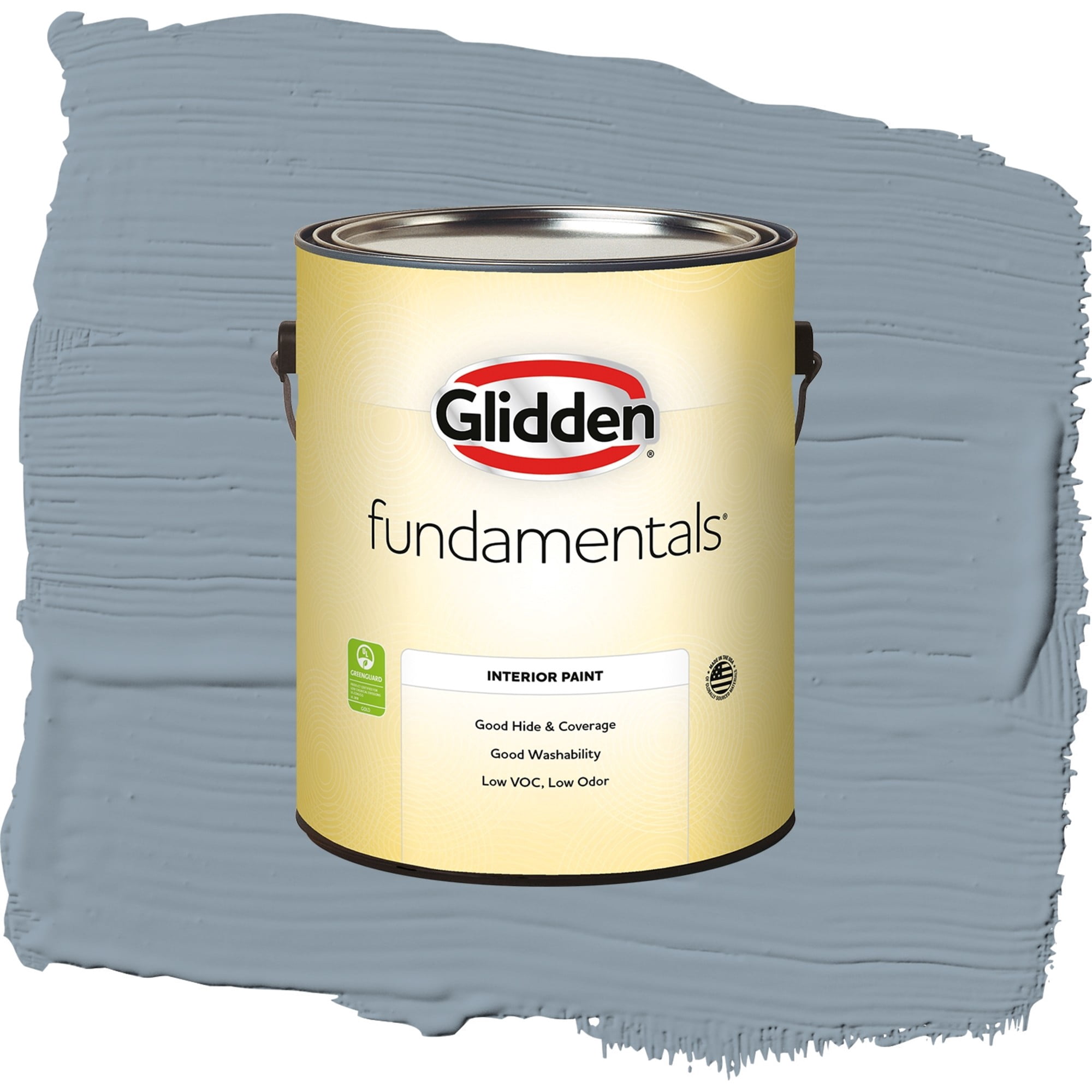 Glidden Fundamentals Lost At Sea Eggshell Interior Paint and Primer, 1 Gallon