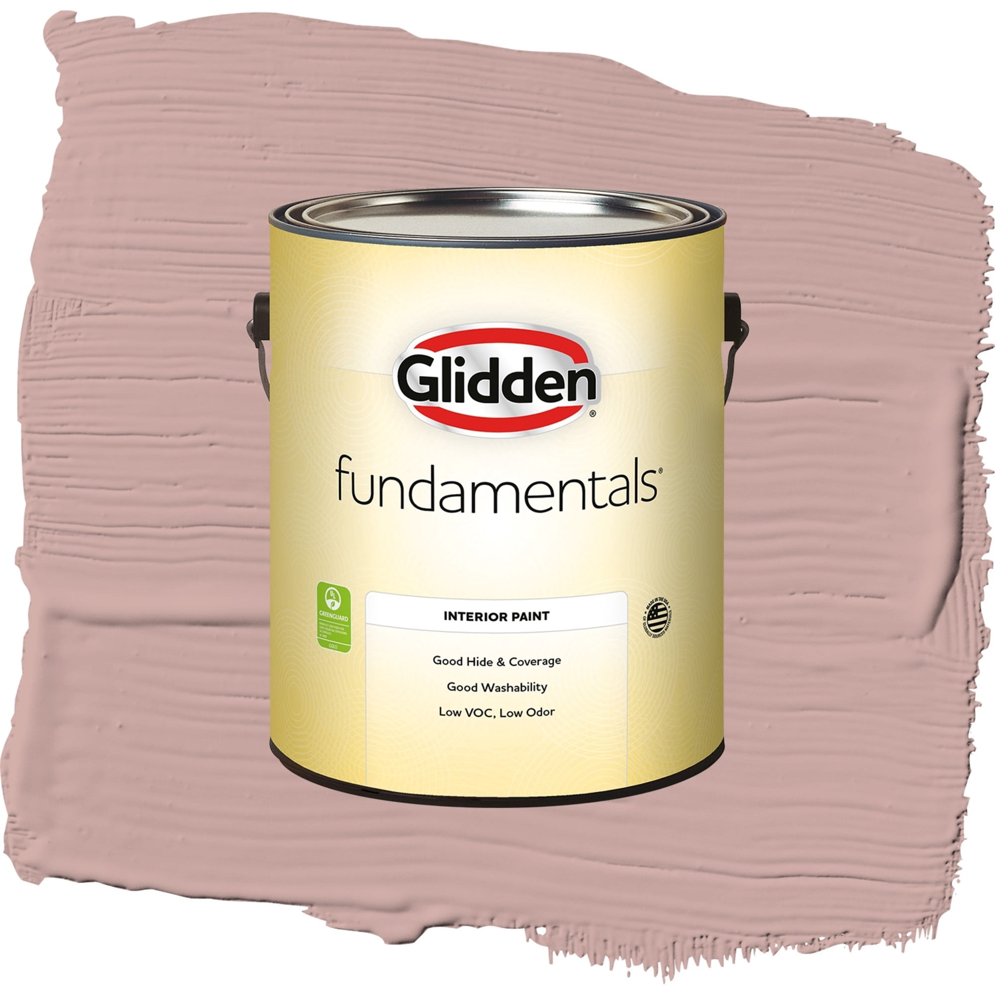 Glidden Fundamentals Parfait Semi Gloss Interior Paint and Primer, 1 Gallon